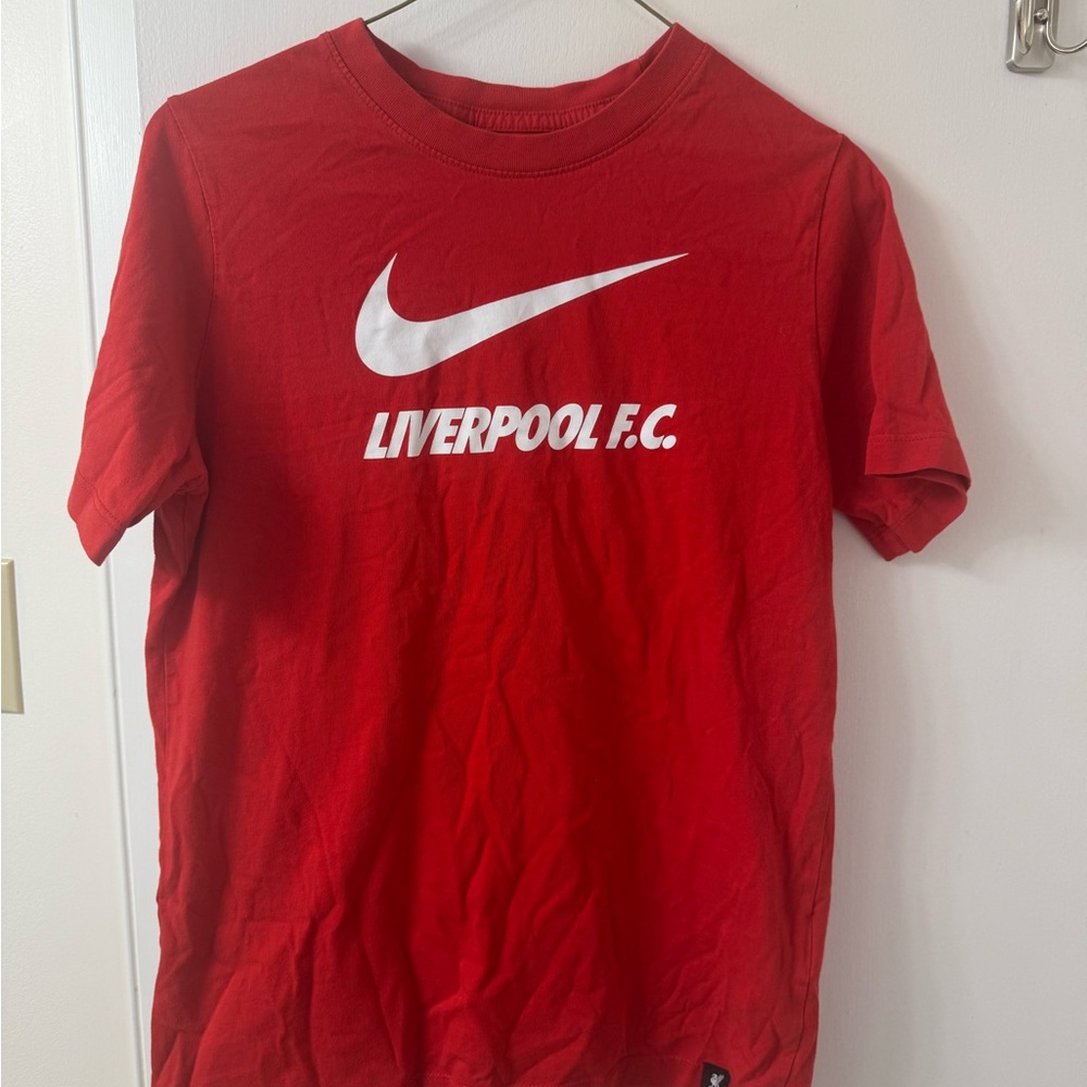 Nike Red Liverpool F.C. Short Sleeve Tee